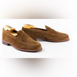 Alden Hand-sewn Suede Penny Loafer